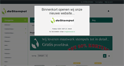 Desktop Screenshot of destempel.nl